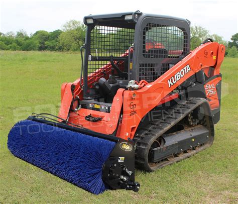 skid steer loader sweeper attachment|skid steer sweeper attachment sale.